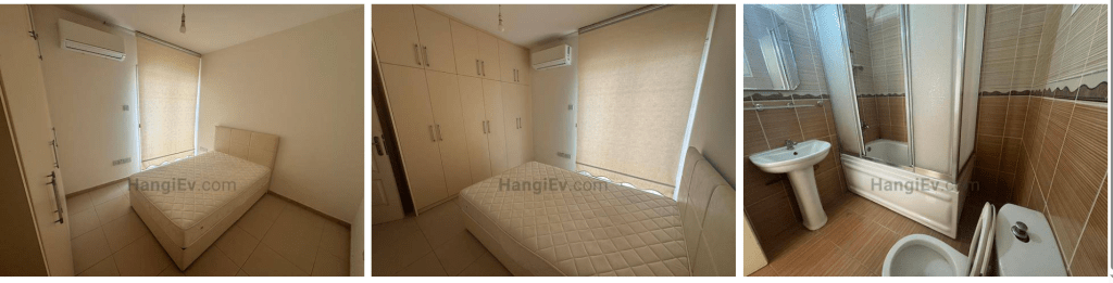 A 2+1 apt. in Girne center for 750 GBP rent.