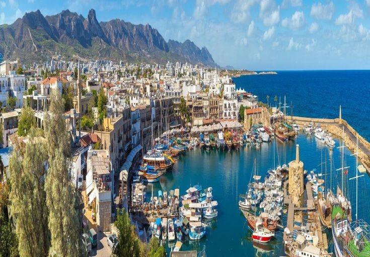 Kyrenia Harbour in Northern Cyprus